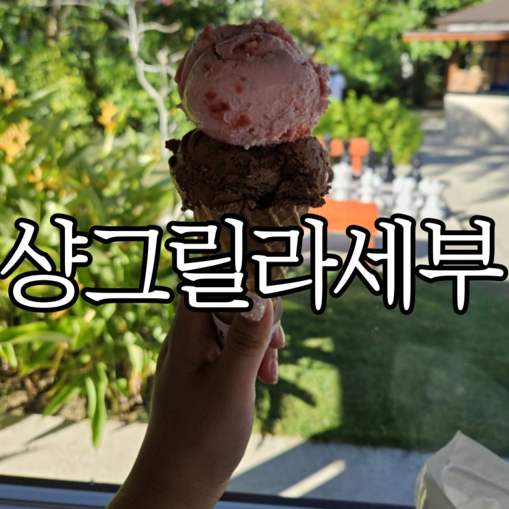  샹그릴라세부 수영장 및 오락실 E존 그 외 부대시설 (+ 무료 아이스크림)