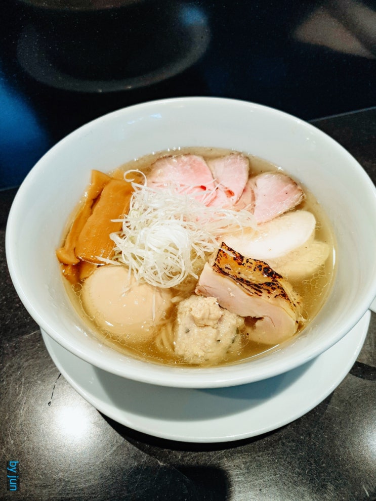  합정역 멘야준 - 이게 바로 시오라멘이다
