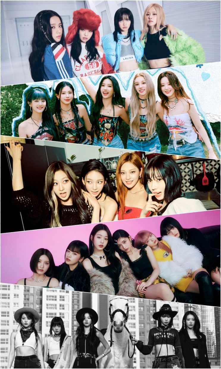 아이들·<b>에스파</b>·아이브·르세라핌, 걸그룹 '초동 <b>밀리언셀러</b>'