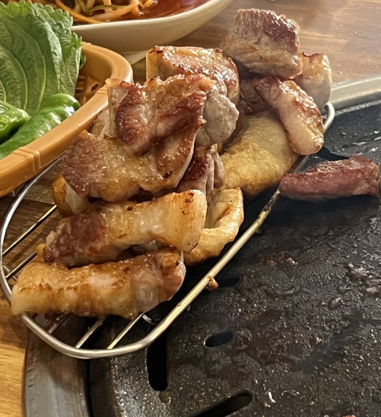 동대구역 삼겹살 맛집 윤봉근돼지고기전문점, 워터에이징된 고기 맛있네!