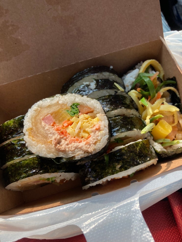  쿨타임 찬지 오래된 내최애김밥 최강맛집 김밥열리는나무