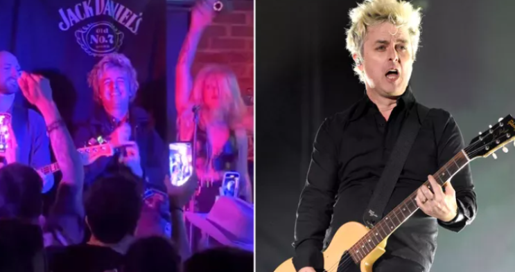 Billie Joe Armstrong이 Green Day Classic에 참여하여 커버 밴드를 놀라게 했습니다: 구경하세요