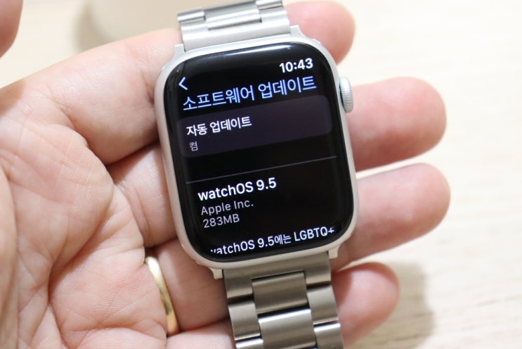  애플워치 업데이트 방법, watchOS 9.5로 오류 해결 및 새로운 페이스 까지...