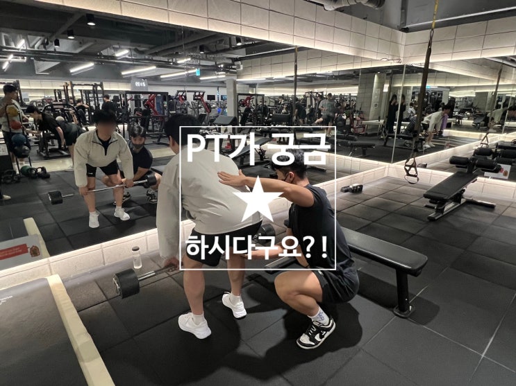  [탄현 헬스][탄현 헬스장][탄현 PT] PT가 궁금하시다구요?!