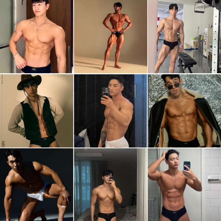  카미드(CARMID) 언더웨어 남자 바디프로필 속옷 베르사체 느낌
