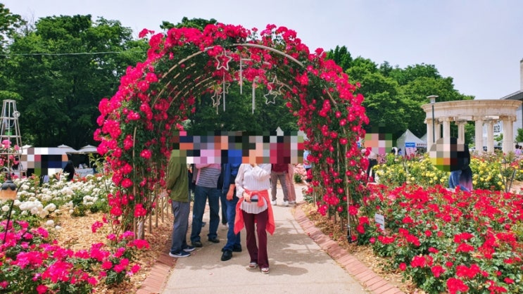  서울 올림픽 공원 장미광장