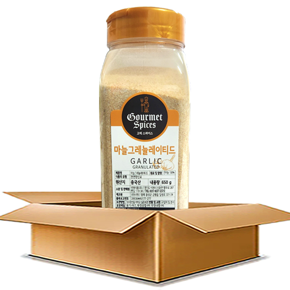  TRI 티알아이 고메 스파이스 마늘 그레뉼레이티드 (650g x 5개) 갈릭 그래뉼 분말