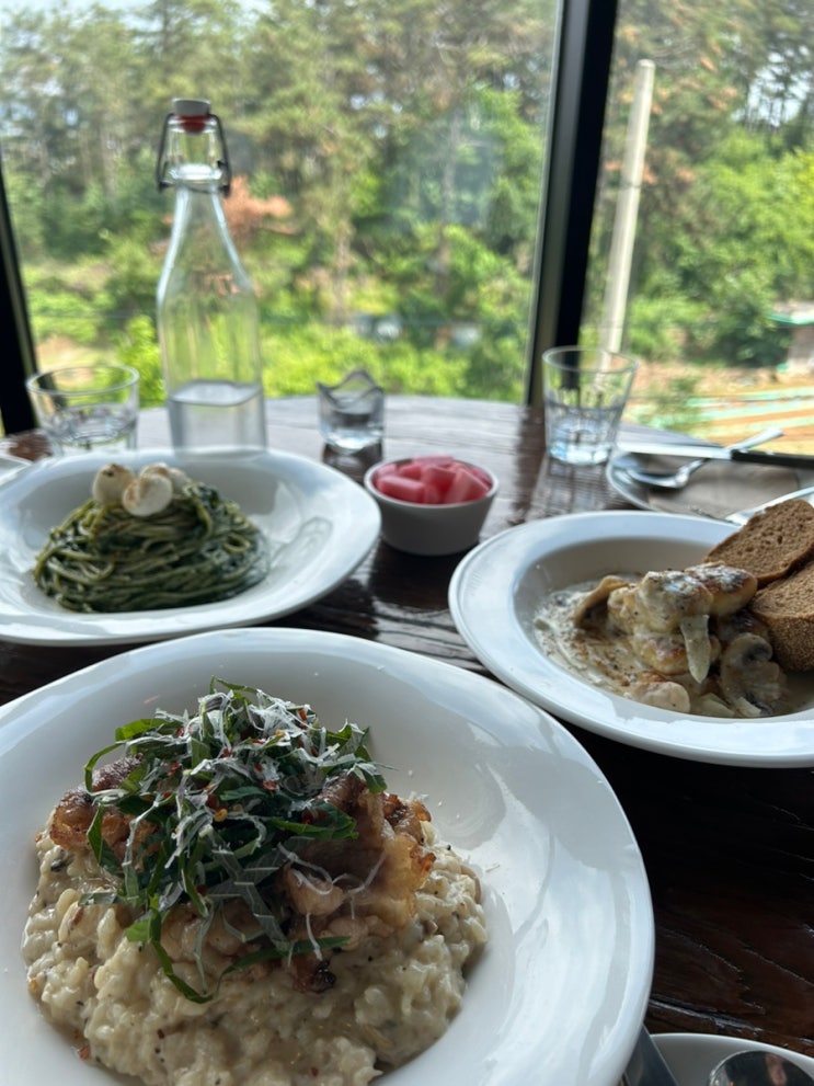  [울산맛집] 성안동맛집 <첫번째공간> 초록초록 뷰도 이쁘고 파스타도 맛있어요 무조건 가세요