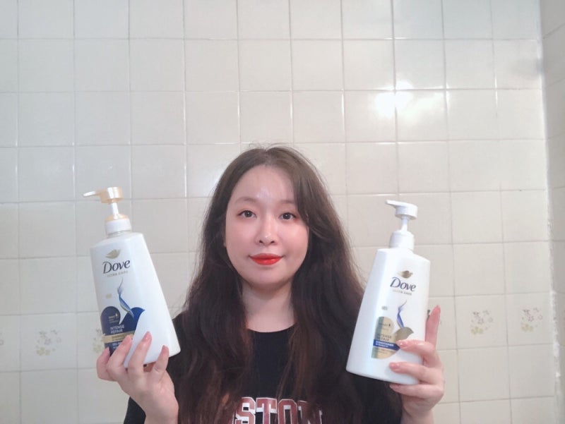 도브착붙샴푸 도브 인텐스 리페어 샴푸로 손상모 케어하기
