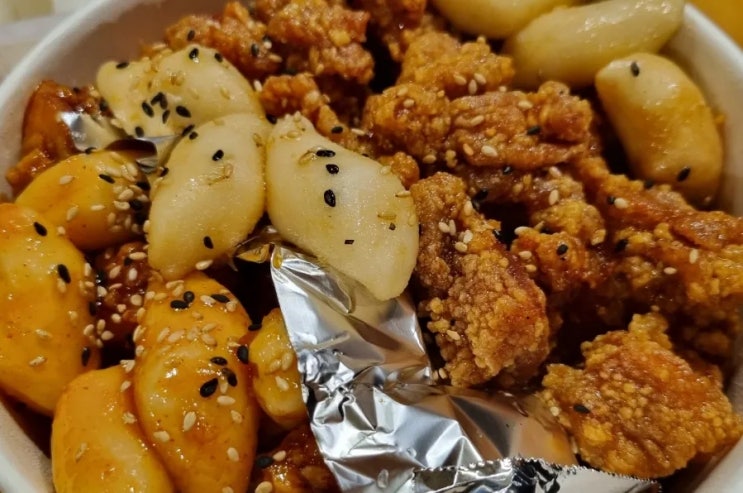  [신림/꿀벌 닭강정] 달콤하고 바삭한 신림 닭강정 맛집