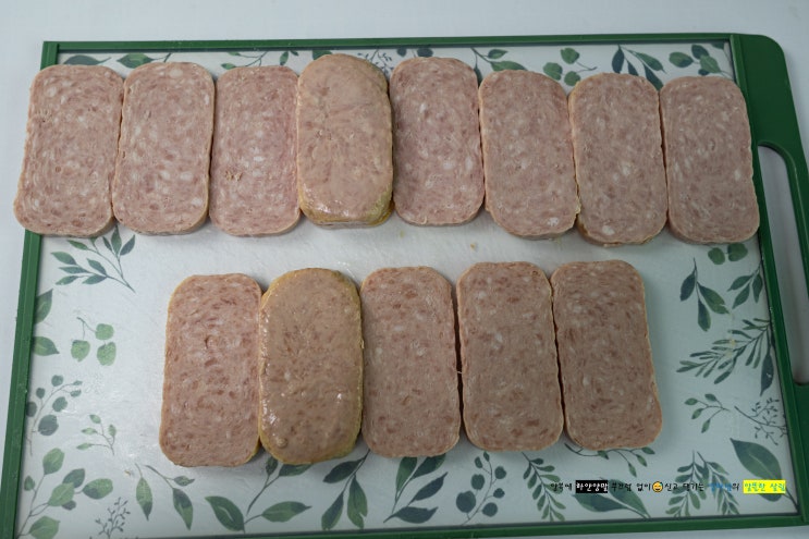  노브랜드 맛있는 리얼팜,스팸 비교 리뷰
