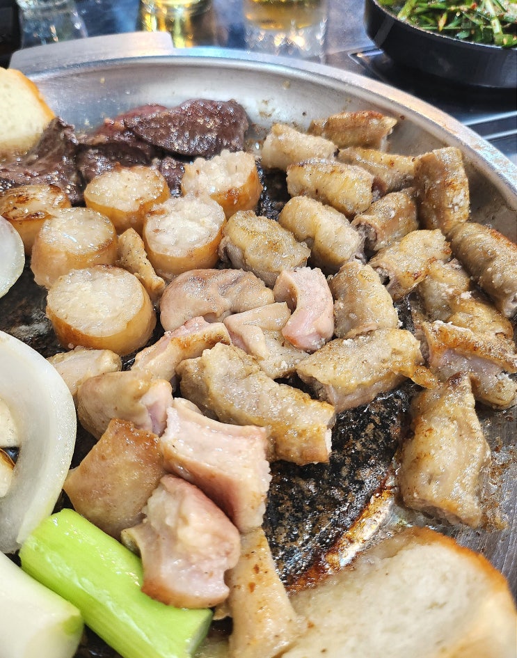  곱 꽉찬 소곱창 신상맛집! 양주 덕계 맛집 '신림동 황소곱창'