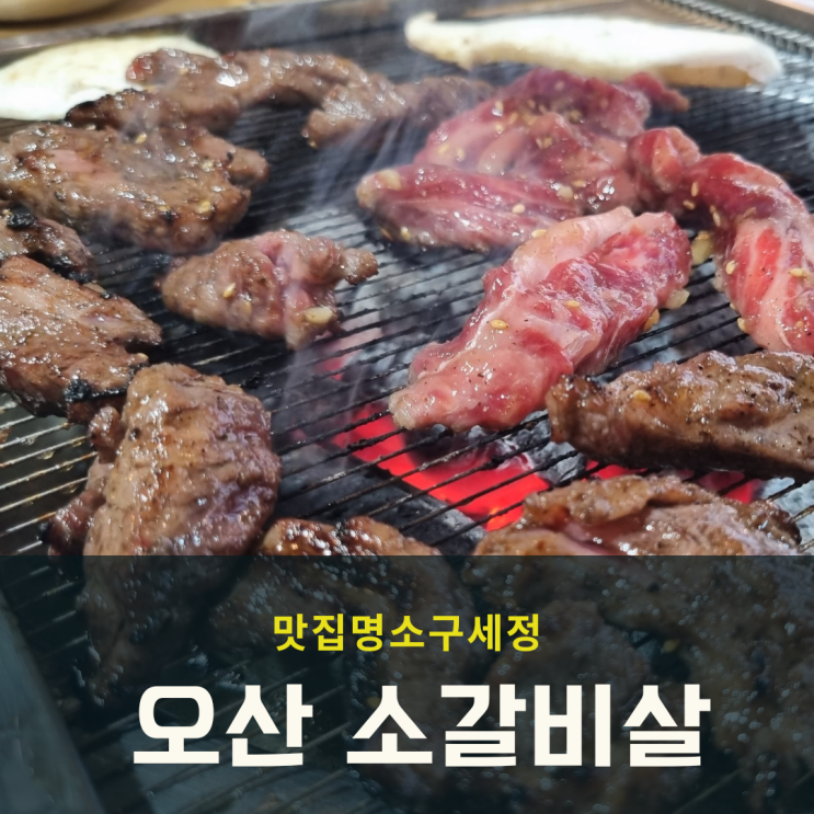  오산 세교동 소갈비살 맛집명소구세정 고기집 내돈내산