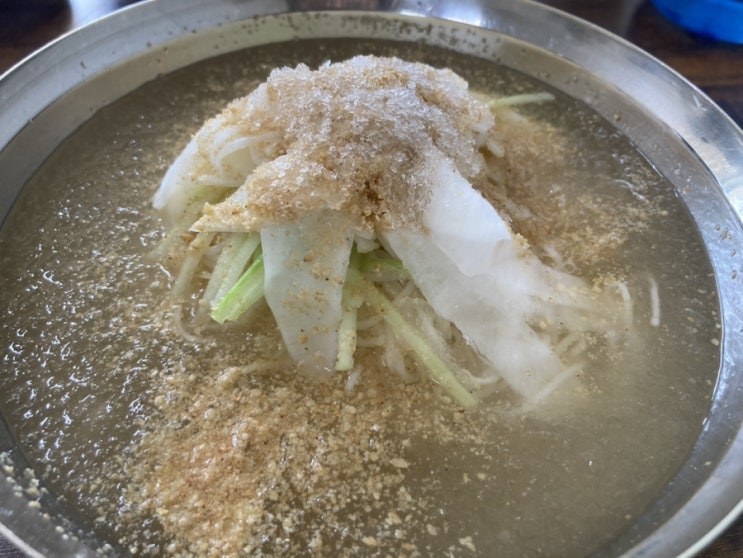  삼척 동미치국수 맛집 신다리