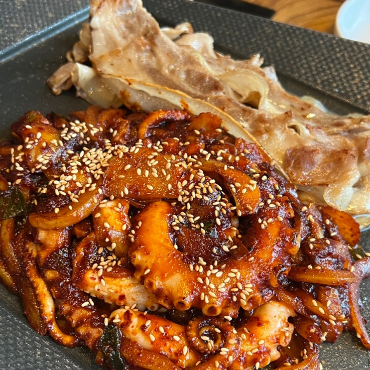  원주 반곡동 맛집, 낙지볶음이 맛있는 누나네낙지 원주혁신도시점