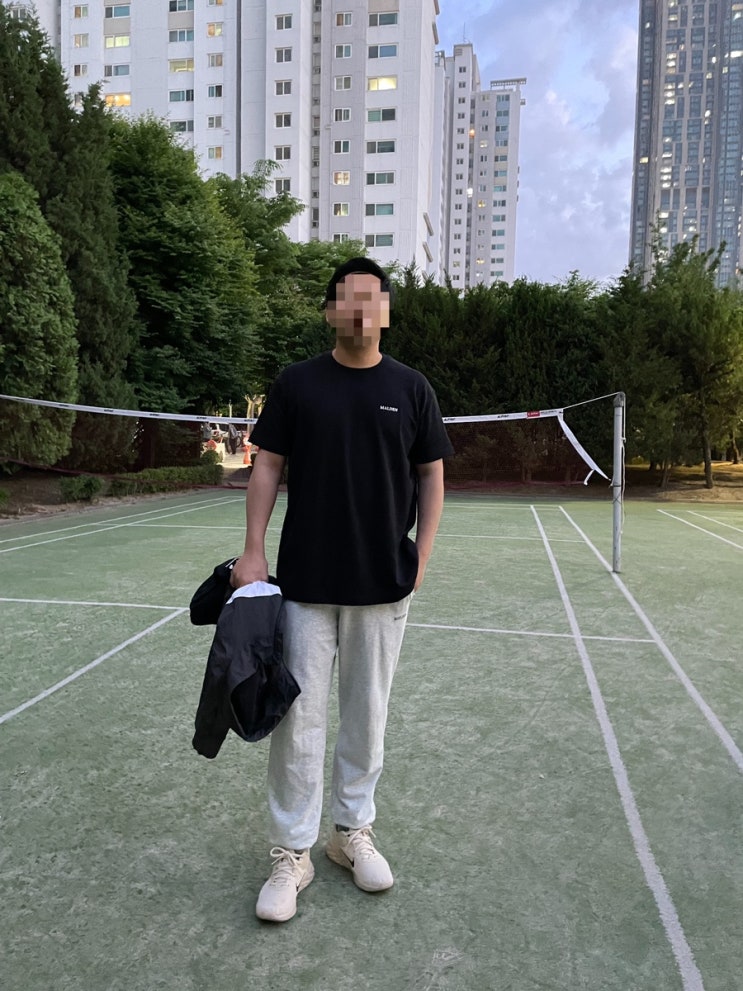  짐웨어브랜드 몰든 운동할 때 입기 편한 베이직 세미 오버핏 로고 티셔츠