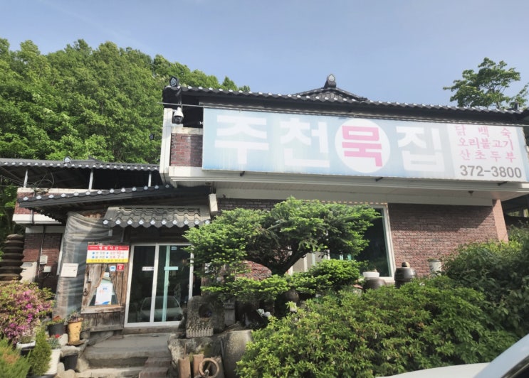  강원 영월 맛집 [주천묵집] 묵밥 여행길 깔끔한 한식당 후기