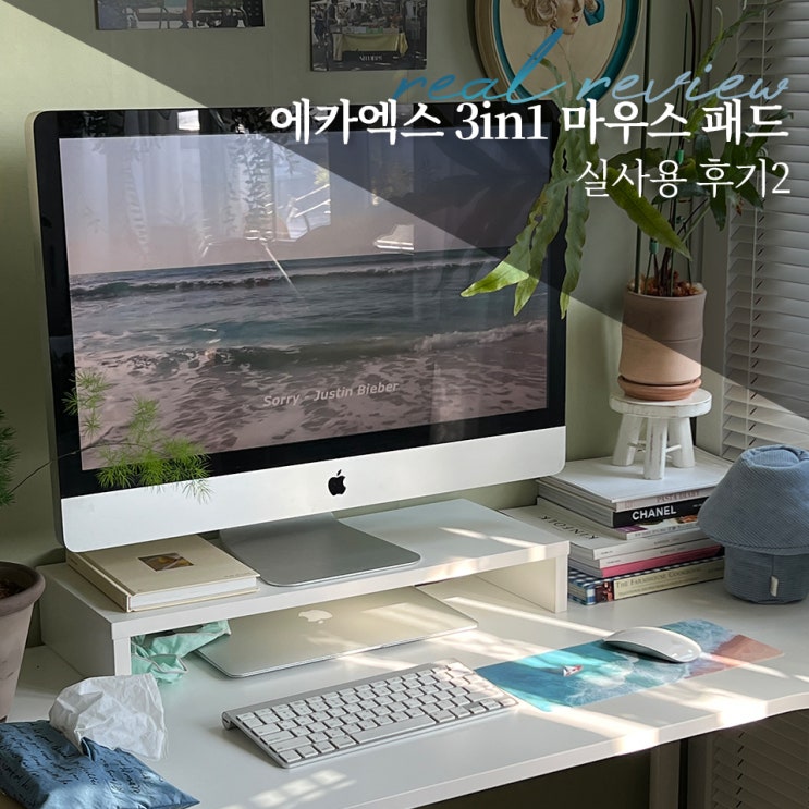  디자인과 실용성 모두 잡은 마우스 패드 추천, 에카엑스 3in1 마우스 패드