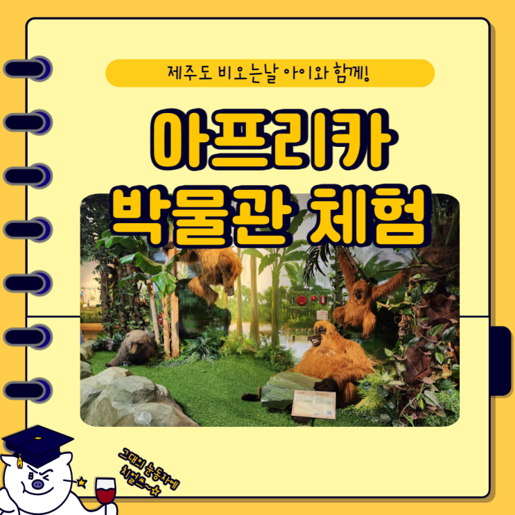  제주 아프리카 박물관 비올때 아이와 가볼만한곳 추천이요!