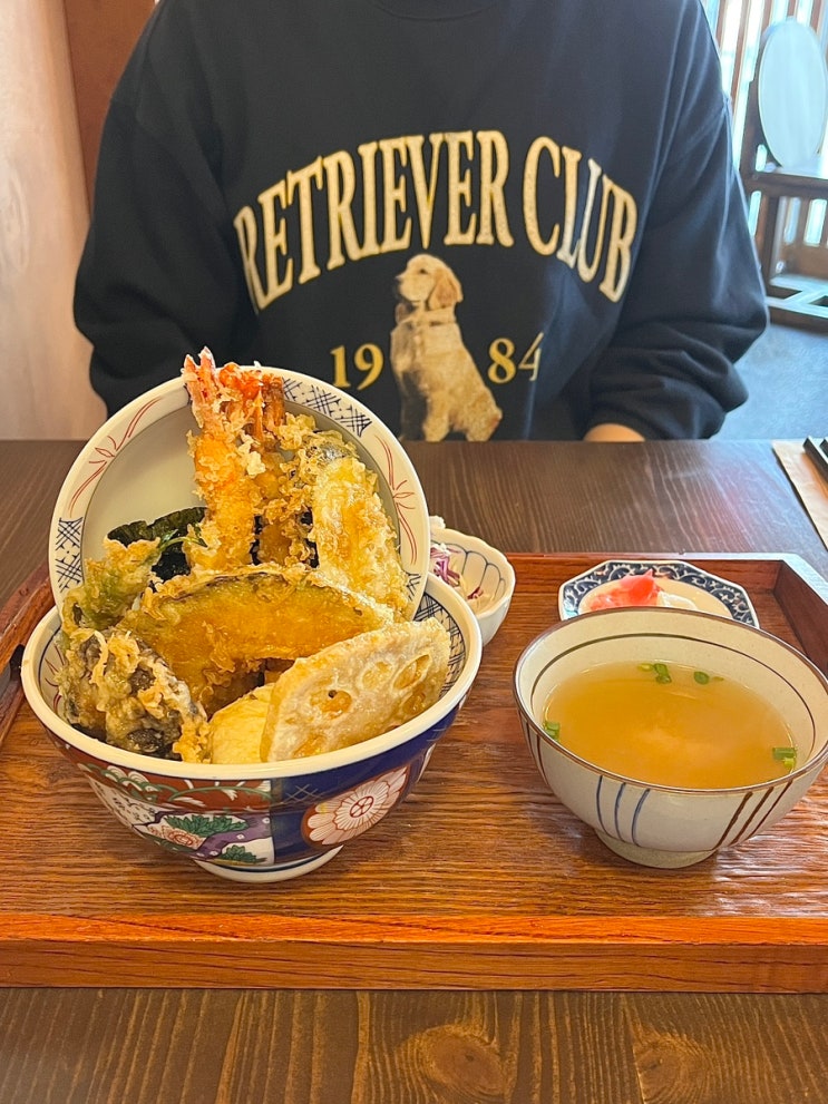 쇼쿠지 수영점 싹 비우고픈 맛도리 부산 광안리 텐동