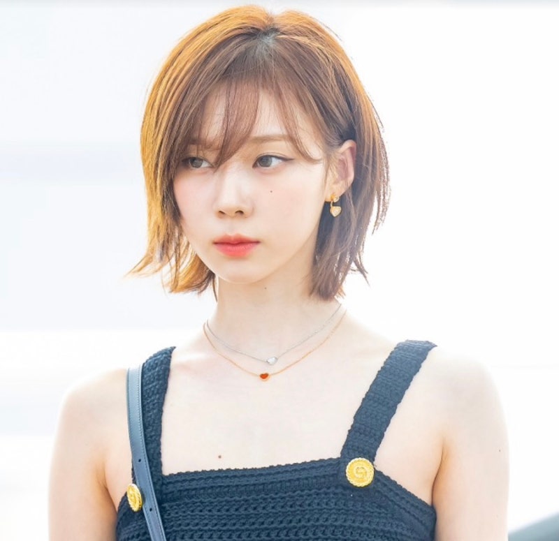 윈터 칸영화제 윈터단발 레이어드컷 단발허쉬컷 - 나농헤어 윤하원장