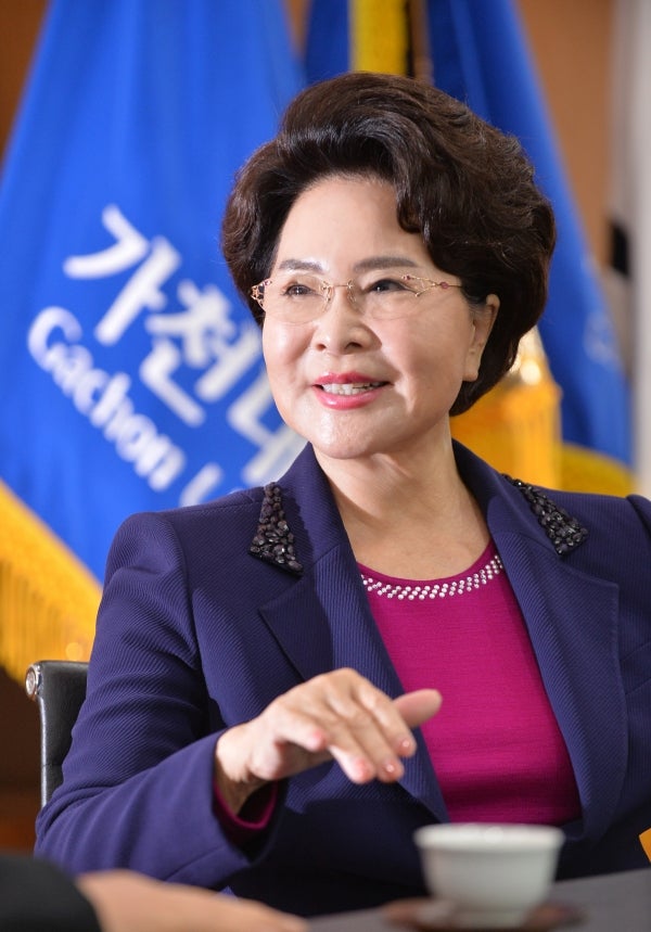 가천대 총장 동창회 사진 이길여 프로필 학력 동안 미모