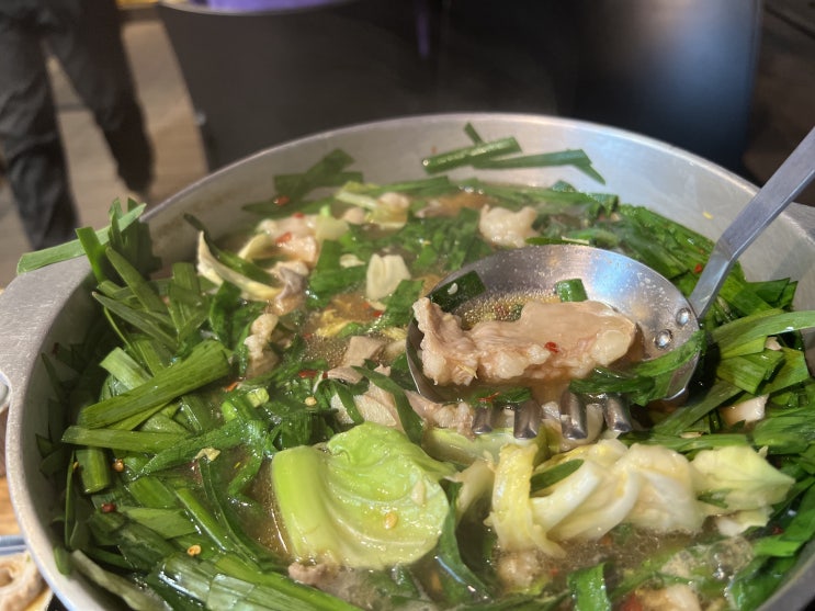  후쿠오카 하카타 맛집 모츠나베 라쿠텐치 요도바시 하카타역점 후기
