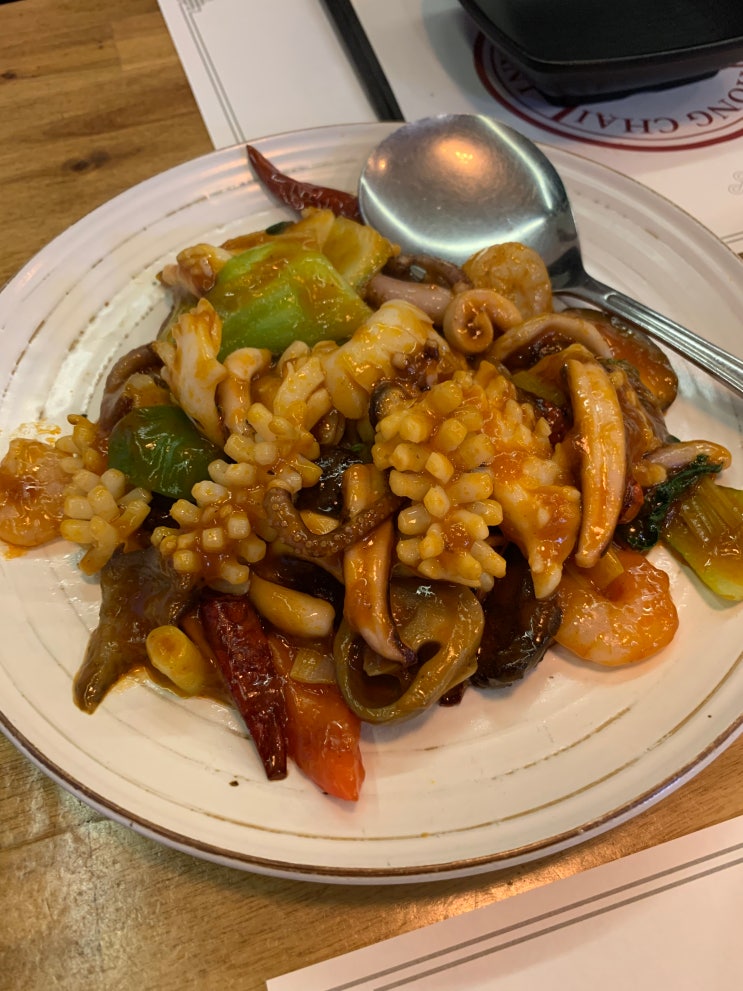  발산역 중식당 홍차이, A코스 & 등심 탕수육 모임할 때 추천해요