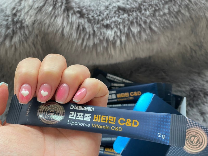 비타민 C 영양제 추천하는 경남제약 데일리케이 리포좀 비타민C&D