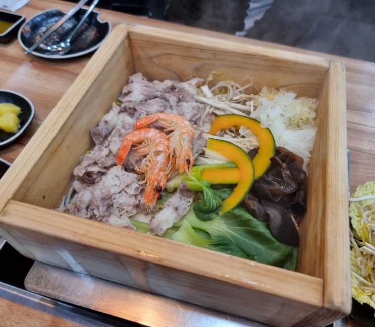  김해 삼방동맛집 "샤브당" 샤브샤브 & 편백찜 맛집 외식 추천 김해밥집