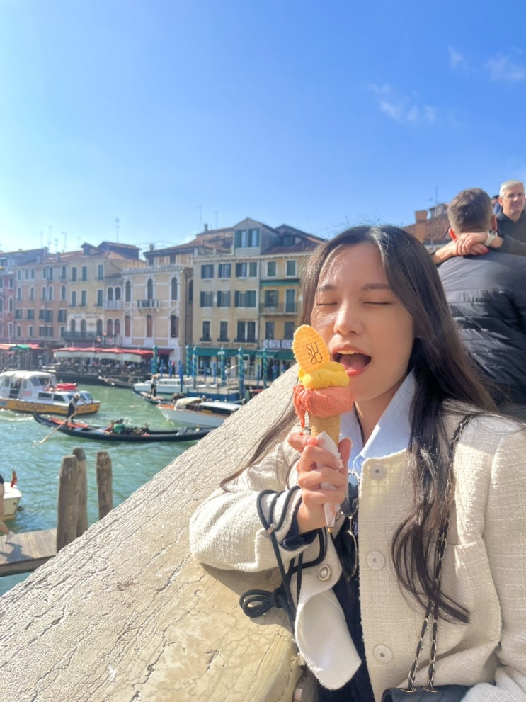 [베네치아 본섬 맛집] 먹물 파스타(Agli Alboretti Venice Restaurant)/ 수소 젤라또(GELATOTECA SUSO)