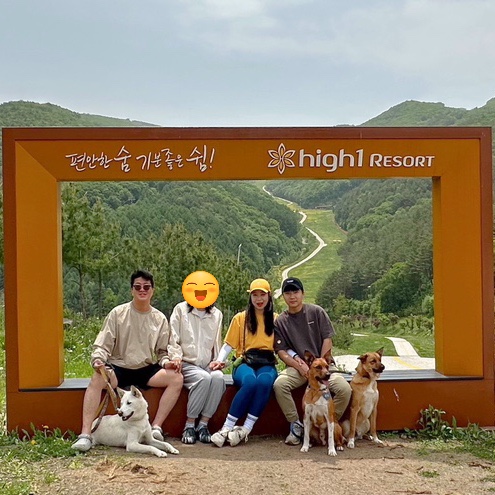 <b>하이원리조트</b> 힐콘도 애견 반려견동반 경치 예술 <b>댕댕트레킹</b> 숙소