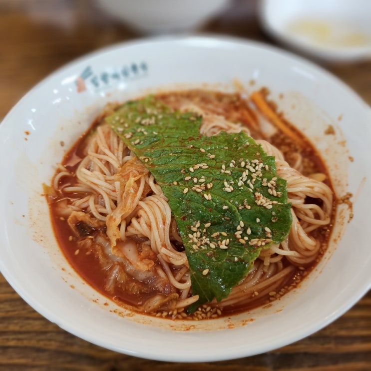 [신정동 맛집] 주차가 편한 새콤달콤매콤 《망향비빔국수》