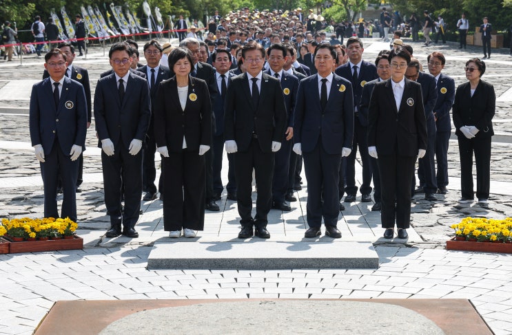 [추도식 <b>참석</b>] 故<b>노무현 대통령</b> 서거 14주기 추도식 (23.05.23.)
