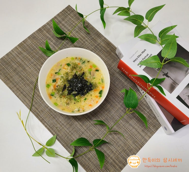 본죽 스타일 참치죽 끓이는 법 참치 계란죽 만들기 본죽 스타일 참치죽 끓이는 법 참치 계란죽 만들기