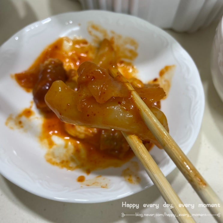  동대문엽기떡볶이 기흥구청점, 엽떡 맵기 착한맛, 초보맛, 계란죽