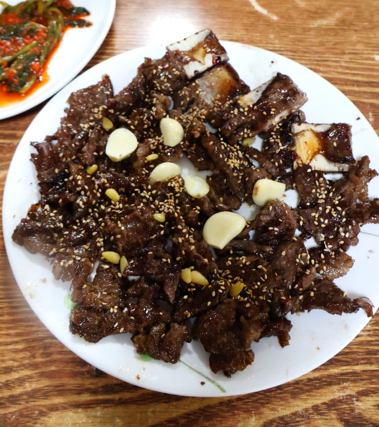  전북 전주 한옥마을 맛집 "효자문식당" 내돈내산 한우 불갈비 갈비탕 모든 음식이 맛있는 짱 맛집 (냠냠묵묵)
