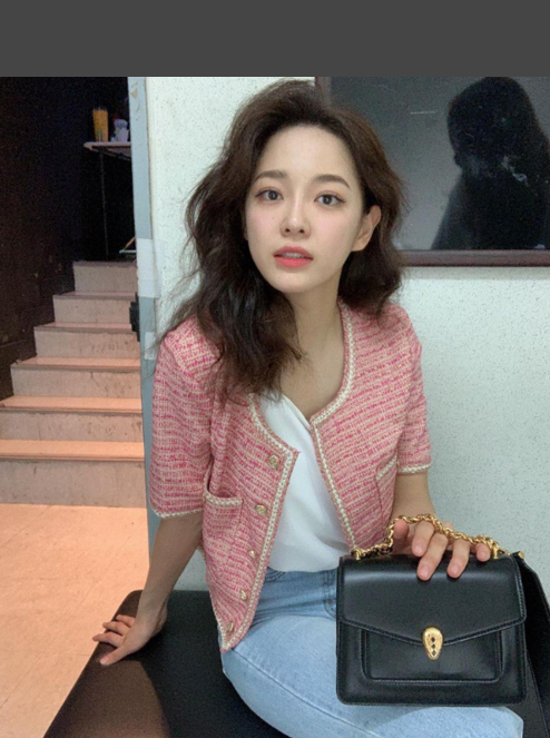  여자 연예인들도 즐겨 입는 여름에 스타일을 살려줄 반팔 트위드 자켓 코디 추천