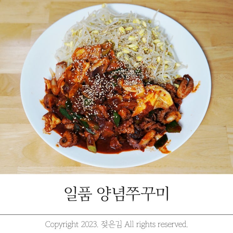 일품 양념쭈꾸미 간편한 캠핑음식추천 일품 양념쭈꾸미 간편한 캠핑음식추천