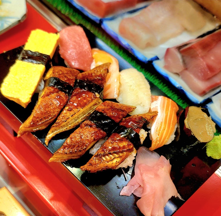 오사카 도톤보리 스시 맛집 일본 오마카세 사카에스시 초밥