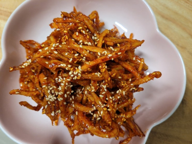  밥반찬 최고봉 진미채볶음 레시피 공개 두둥탁