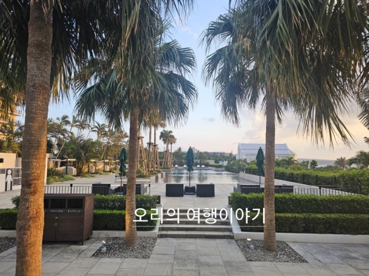  [오키나와 여행]몬트레이 호텔 후기2- 야외풀장, 조식