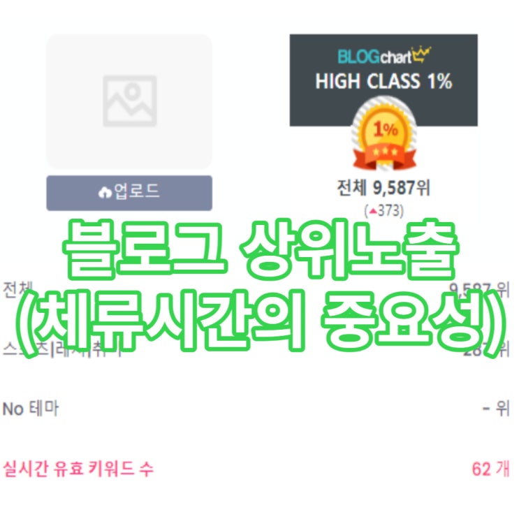 블로그지수 올리는 법, 상위노출 잘 되는 이유 (추정글)