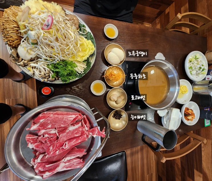  청주샤브샤브 / 부모님이 좋아하실 정다운샤브막국수