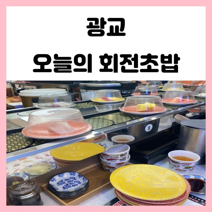 광교 초밥집 오회초 오늘의 회전초밥 배터지게 먹고 왔어요 광교 초밥집 오회초 오늘의 회전초밥 배터지게 먹고 왔어요