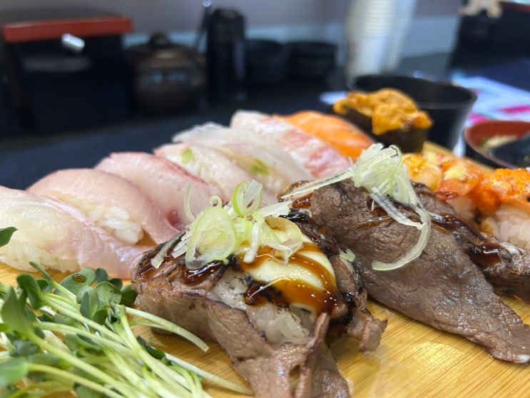  선릉역 초밥 스시마이우 혼밥 하러 가기 좋은 가성비 회전 초밥