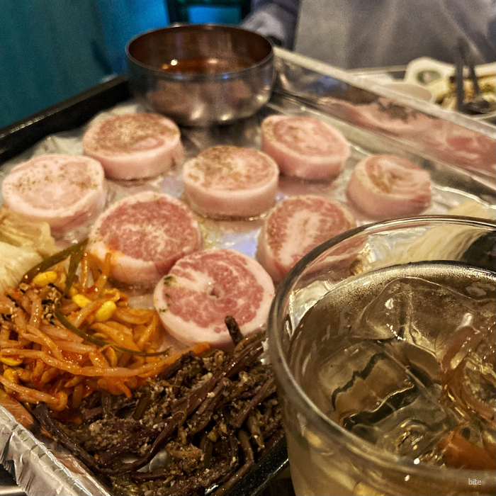  선릉역 고기 맛집 '상록수' 쫀득한 황지살과 존맛 뽈살이 있는 핫플 고깃집