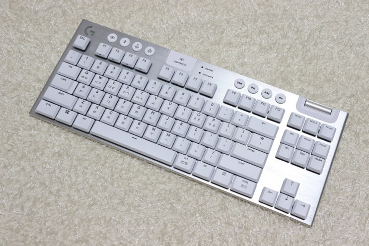  게이밍 무선 기계식 키보드, 로지텍 G913 TKL GL 택타일 간단 사용기
