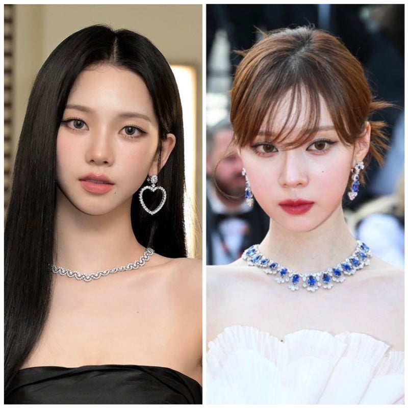 칸 에스파 카리나 레드카펫 윈터 나이 인스타 프로필 ⭕️디너파티 닝닝 지젤 쇼파드 엠버서....