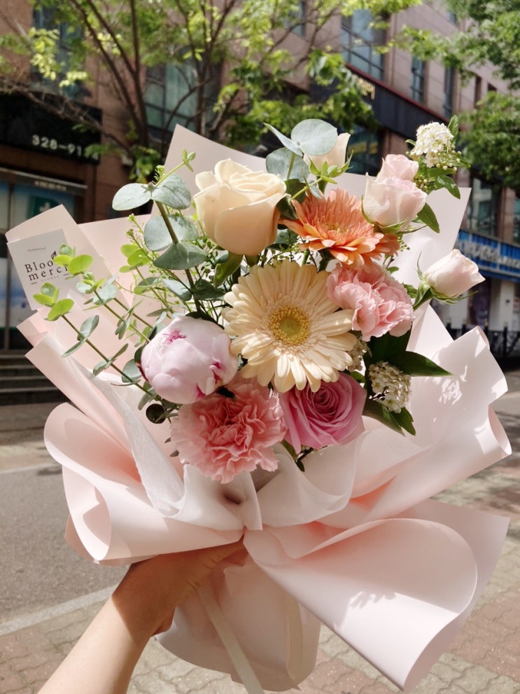  (상동역 꽃집) 블룸메르시플라워 꽃다발 주문 후기